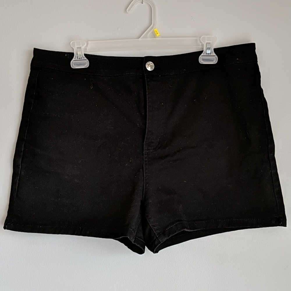 Black Jean shorts SZ 12
